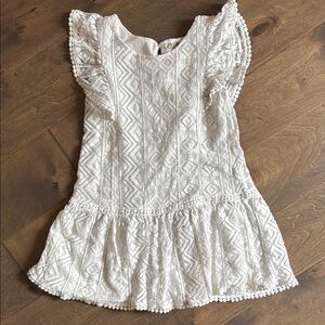 OshKosh B'gosh White Ruffled Tiered Sundress